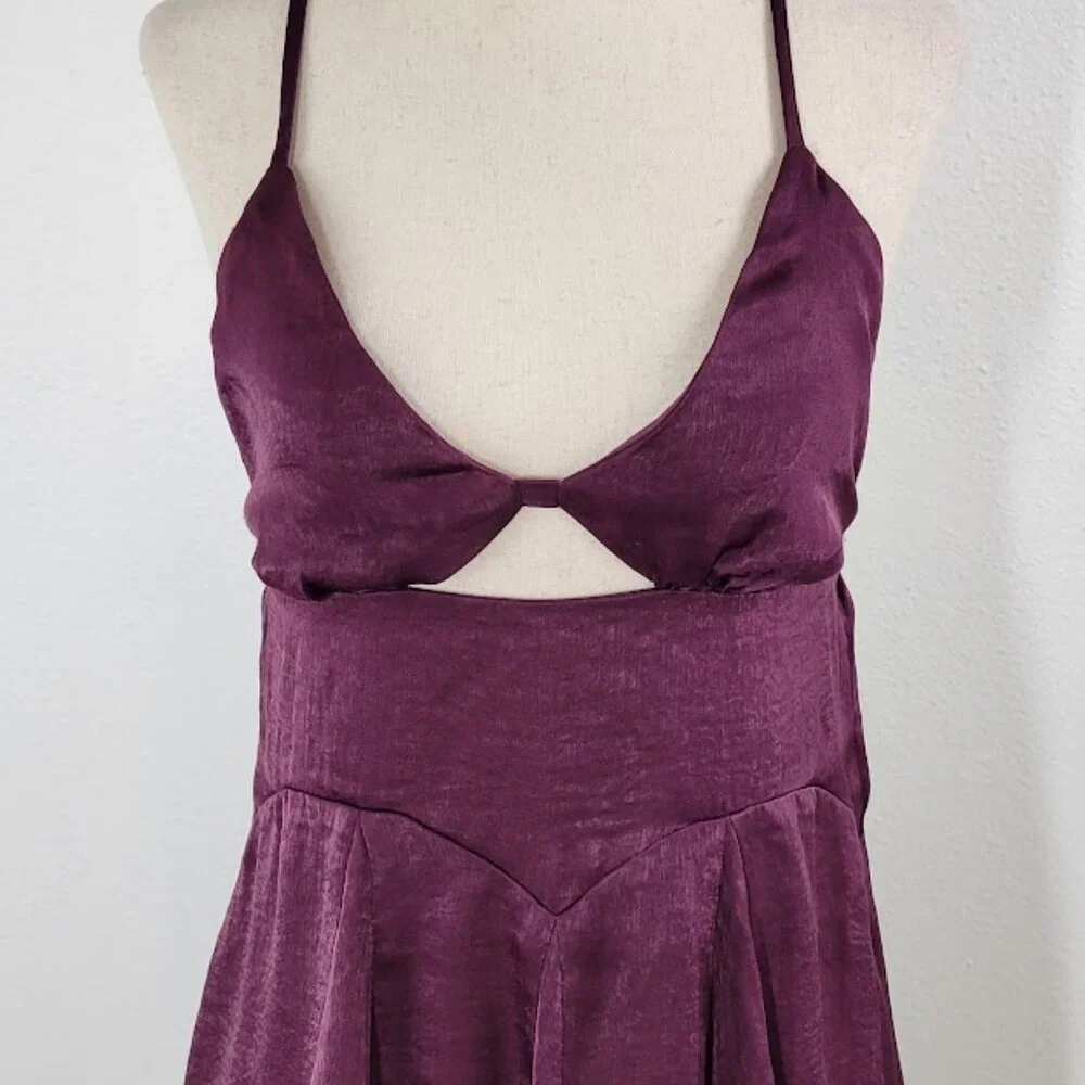 FREE PEOPLE good catch slip mini dress Sz XS NEW - Picture 3 of 8